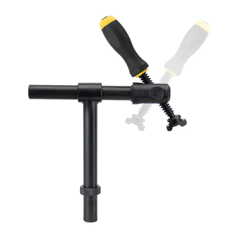 Svejseklem 360°+70° til svejsebord 250x110mm (Ø28mm)