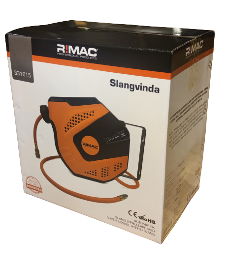 R!MAC Slangeopruller 10mm / 15m Hybrid