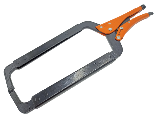 GRIP-ON Låsende C-klemme 0-260 mm