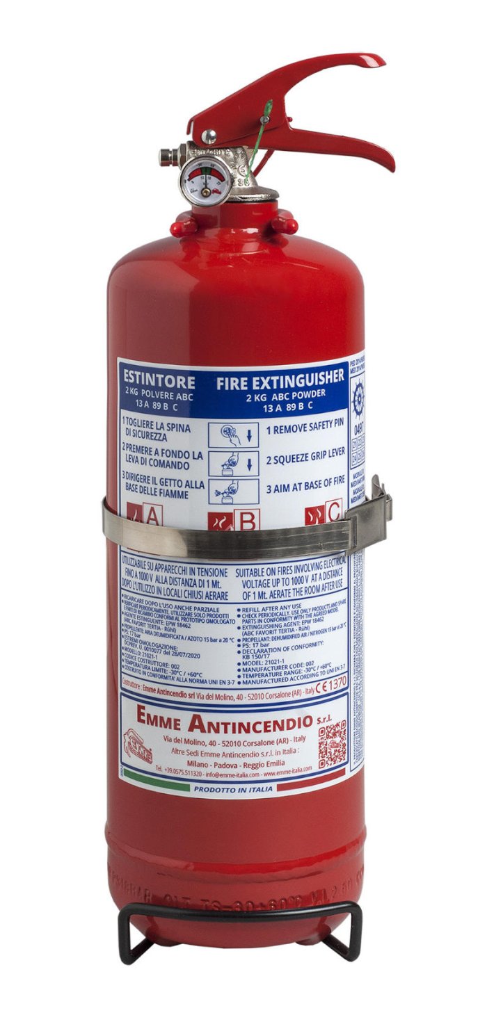 EMME brandslukkerpulver 13A 89 BC 2 kg