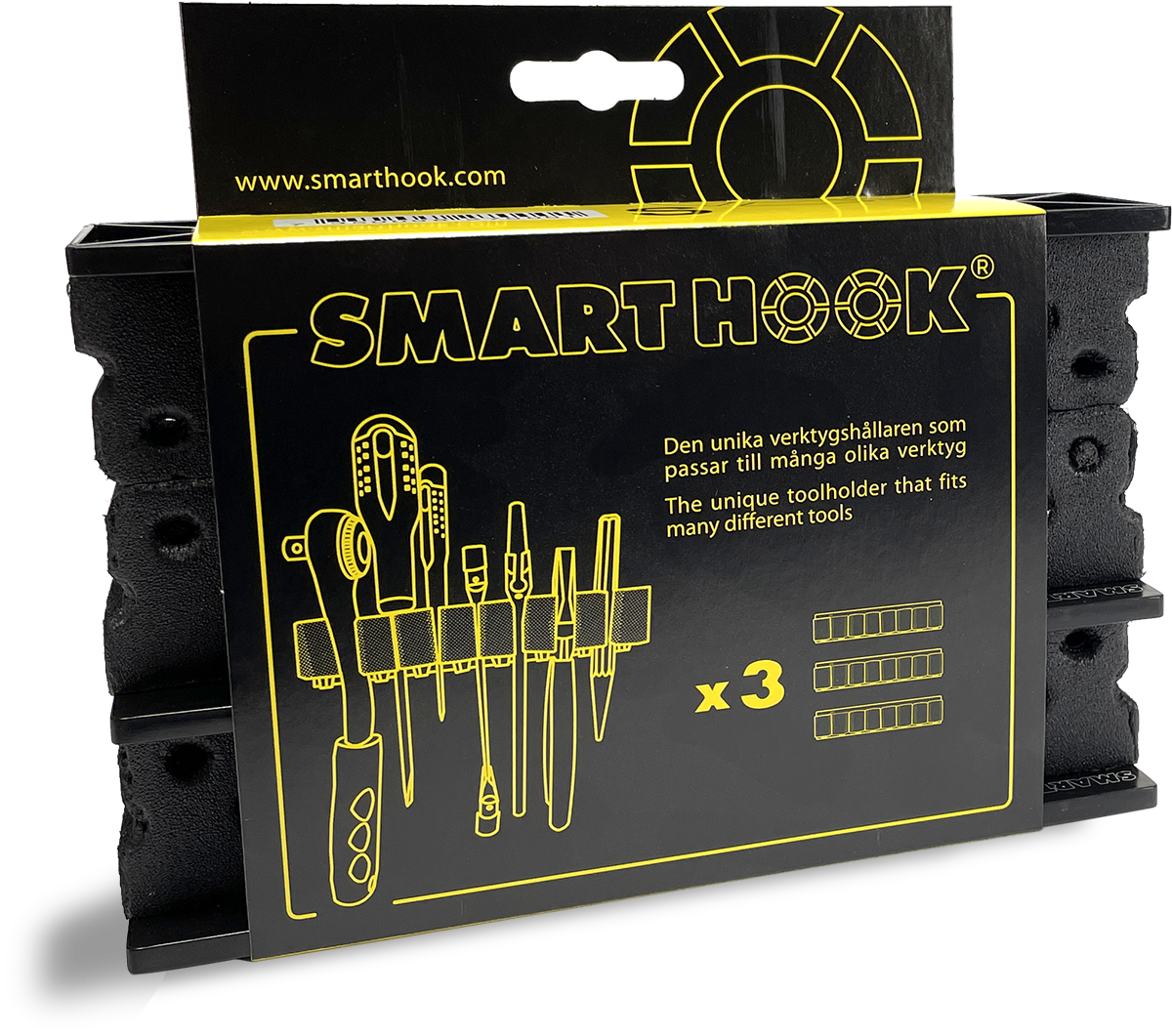 SMARTHOOK Værktøjsholder 3-pak