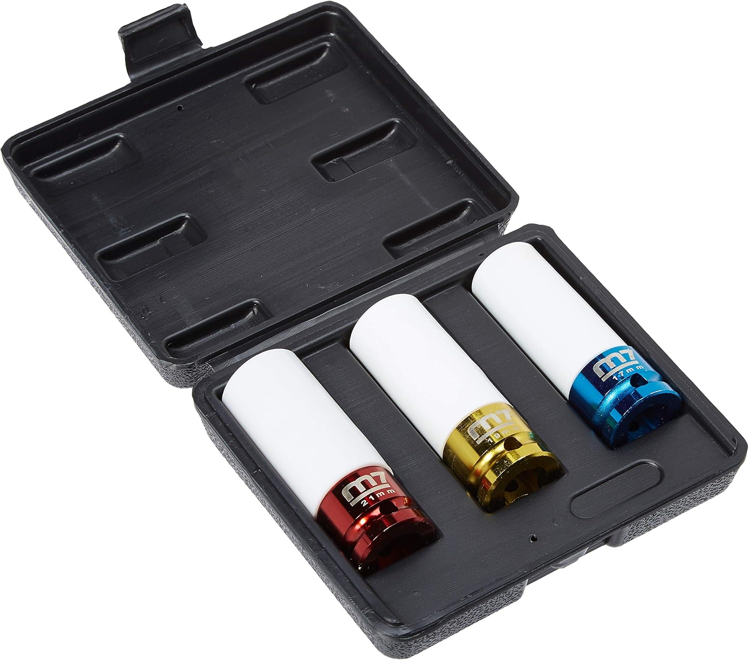 M7 Topnøglesæt 1/2"- 17,19,21mm til Alufælge