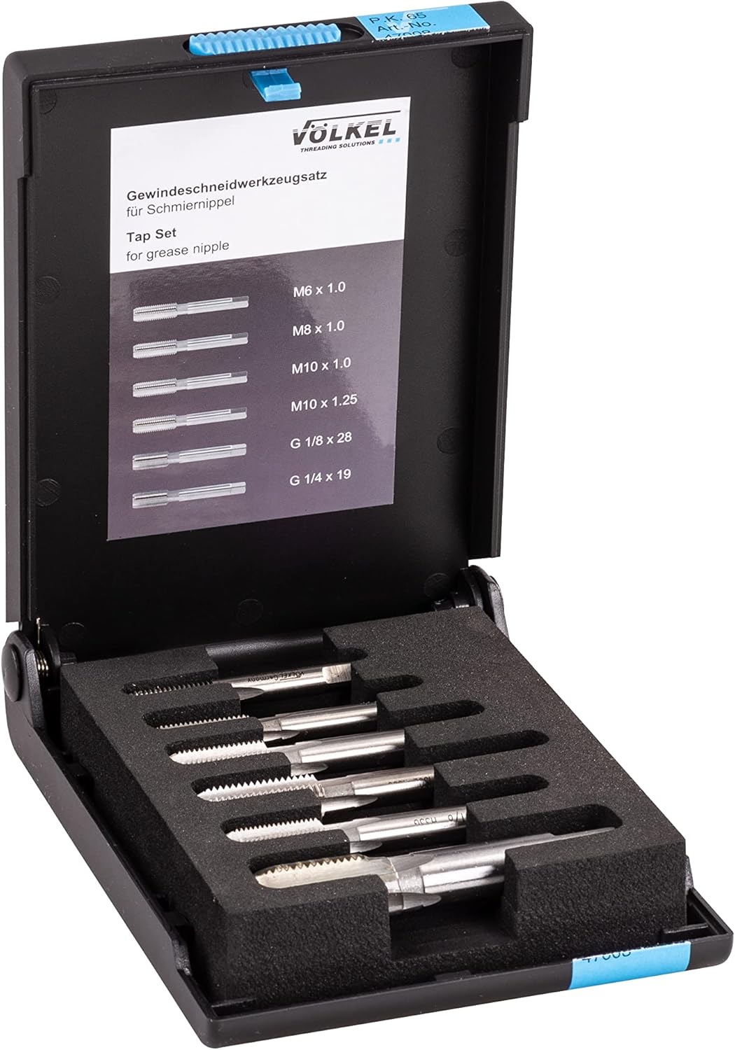 Gevindtapsæt til smørenipler