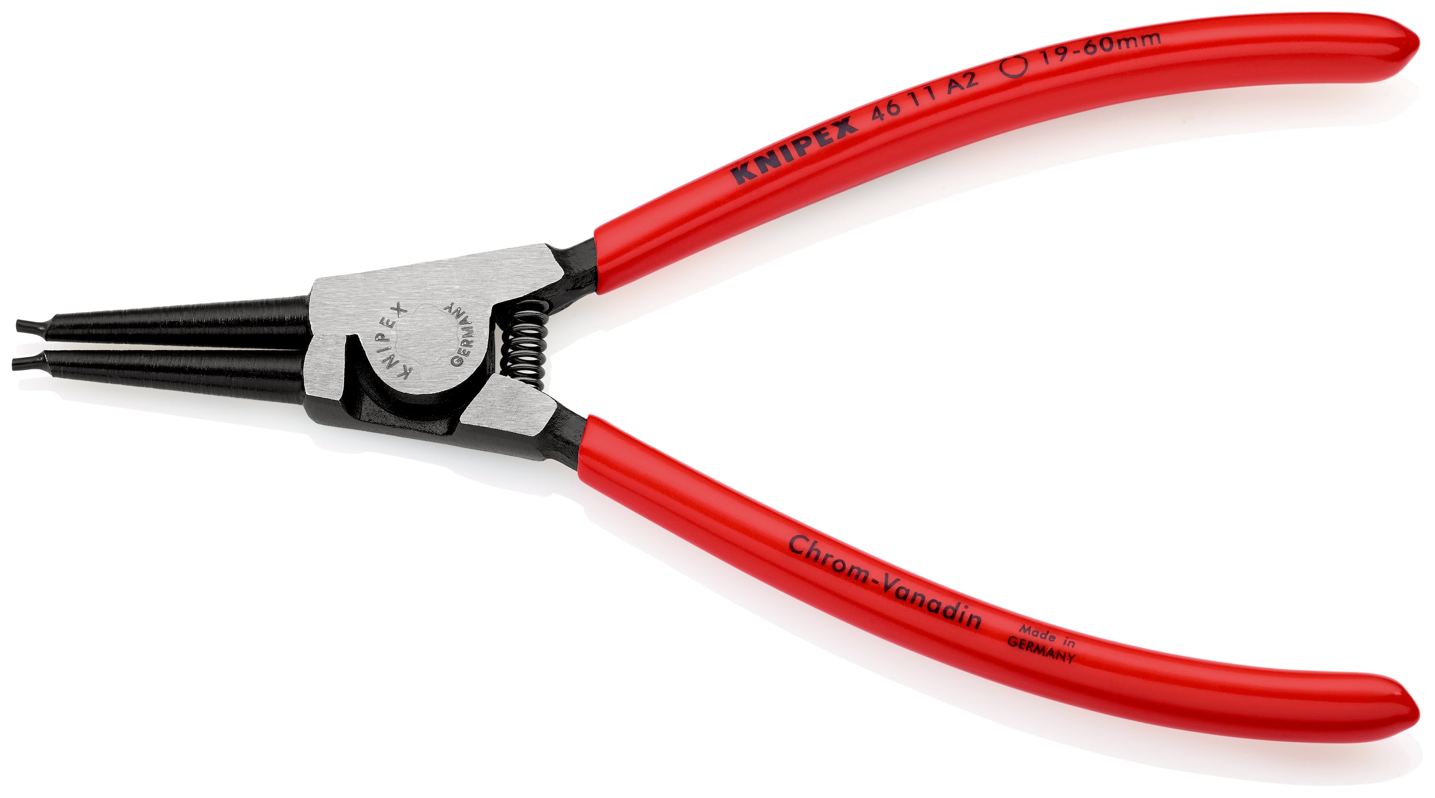 KNIPEX Låseringstang til yderringe på aksler A2 19-60 mm