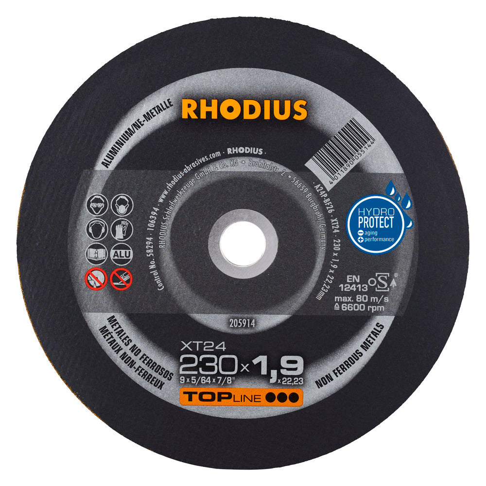 RHODIUS XT24 Kap 230x1,9 alu (25/pak) 