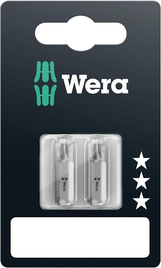 WERA 855/1 Z PZ 2 x 25 mm SB-bits sortiment 855/1 Z PZ 2 x PZ 2x25;