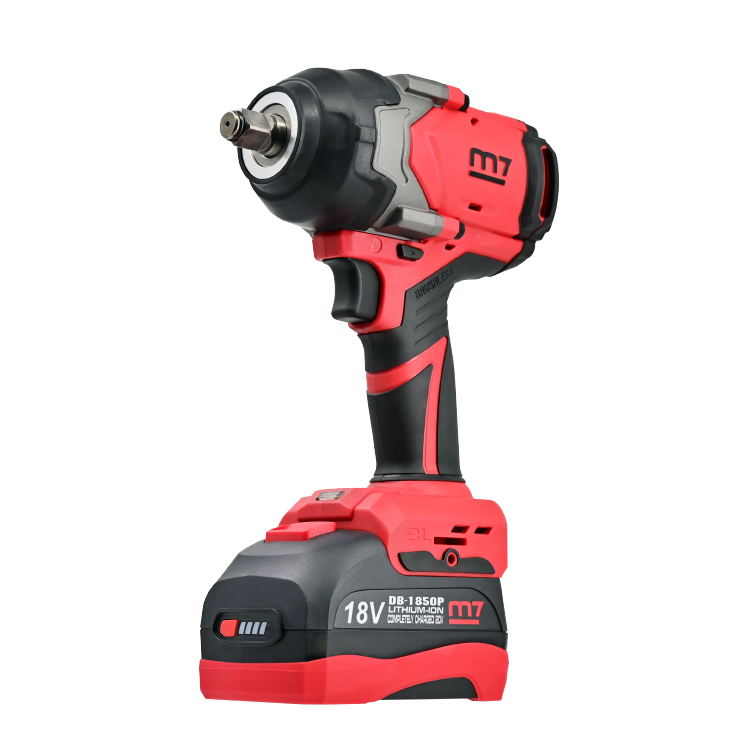 m7 Møtriknøgle 1/2" 18V 1600Nm inkl. 2x18V batteri og oplader