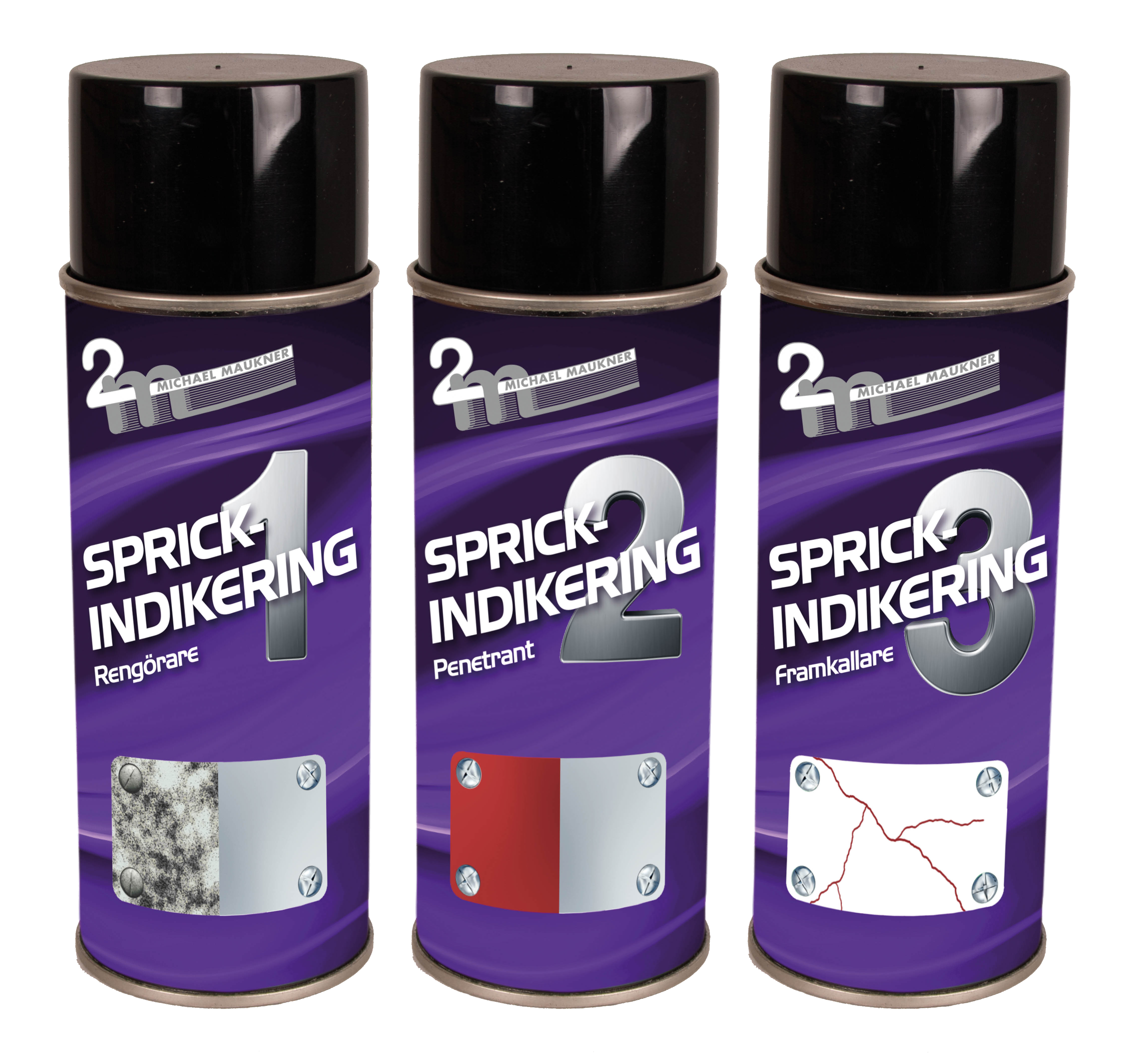 2M Sprickindikering N.o3 Framkallare