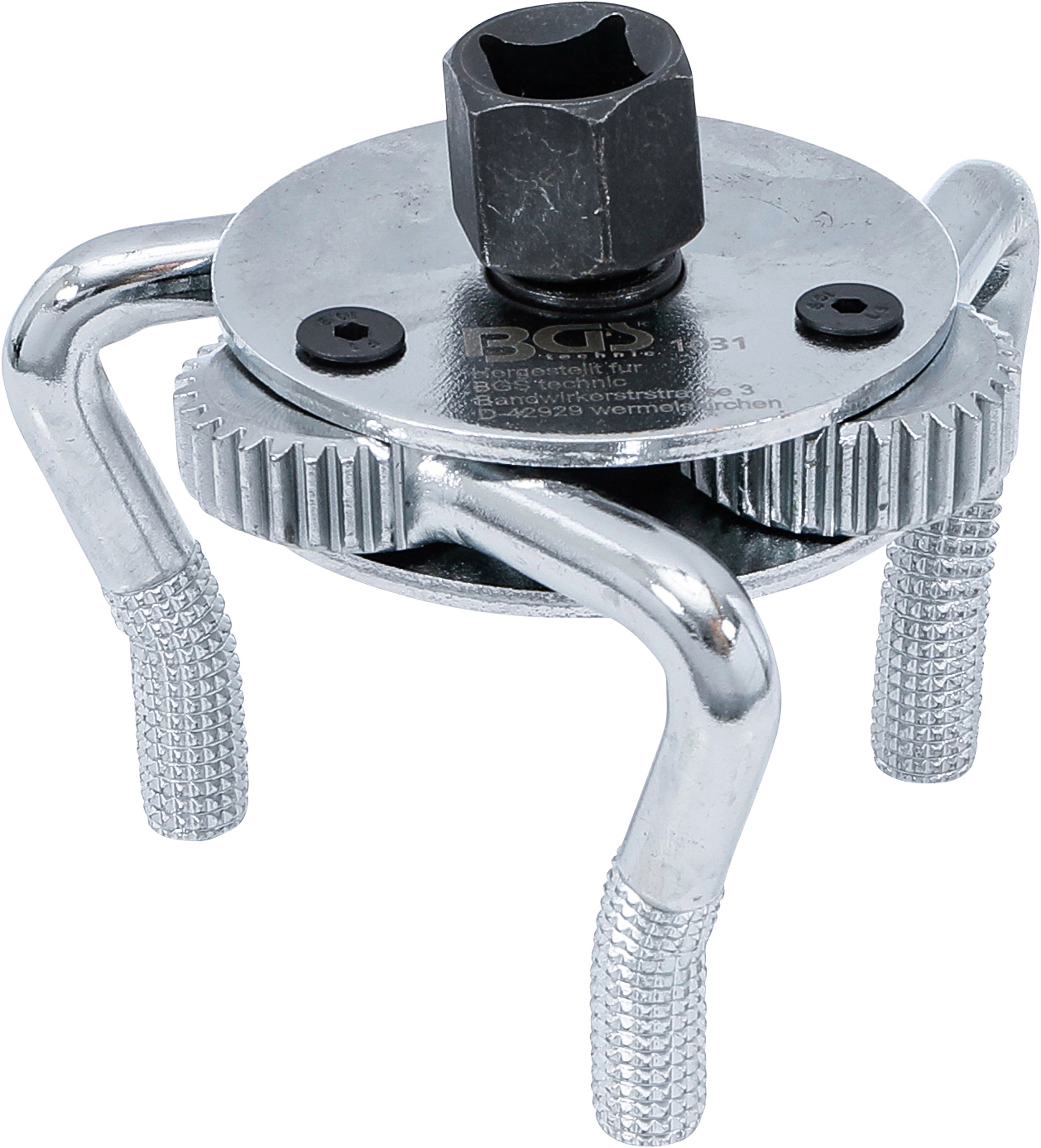 Oliefilterspindel, 3-armet | til oliefiltre Ø 60 - 100 mm