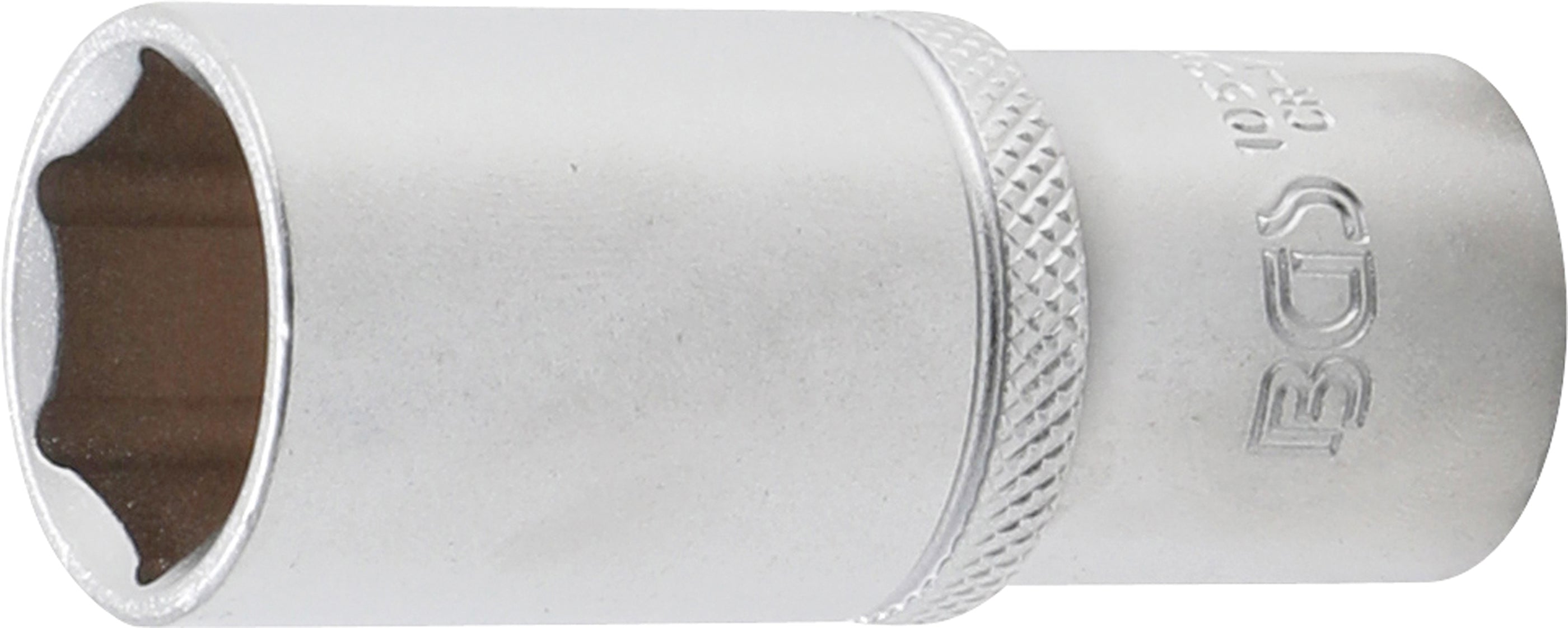 Topnøgle sekskant, dyb | 10 mm (3/8") | 19 mm