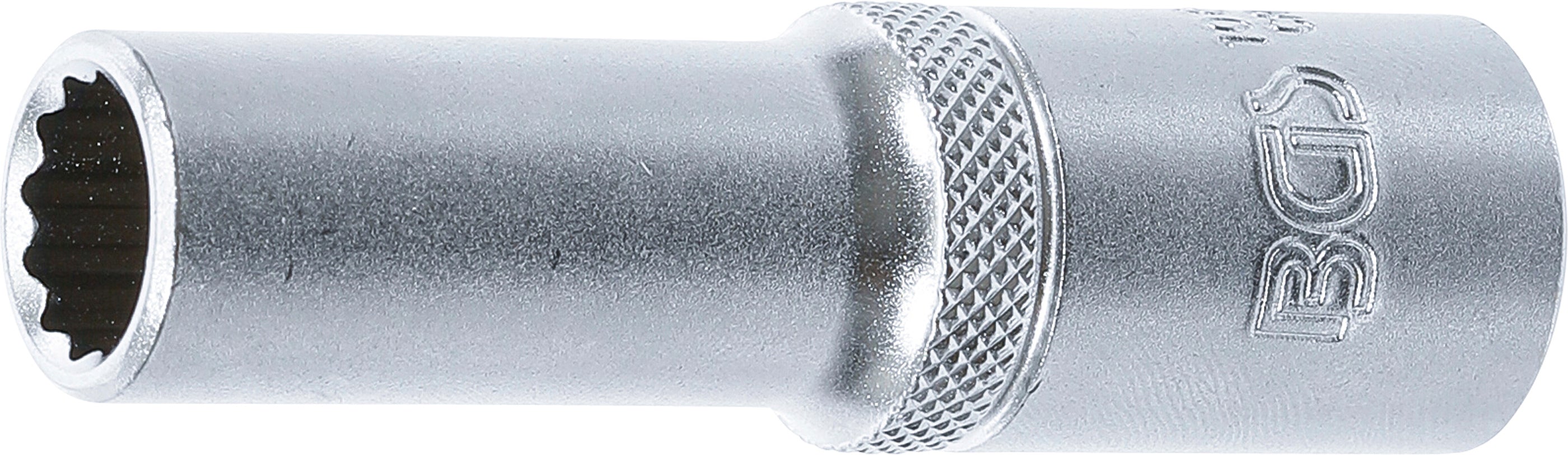 Sekskantet topnøgle, dyb | 12,5 mm (1/2") | 12 mm