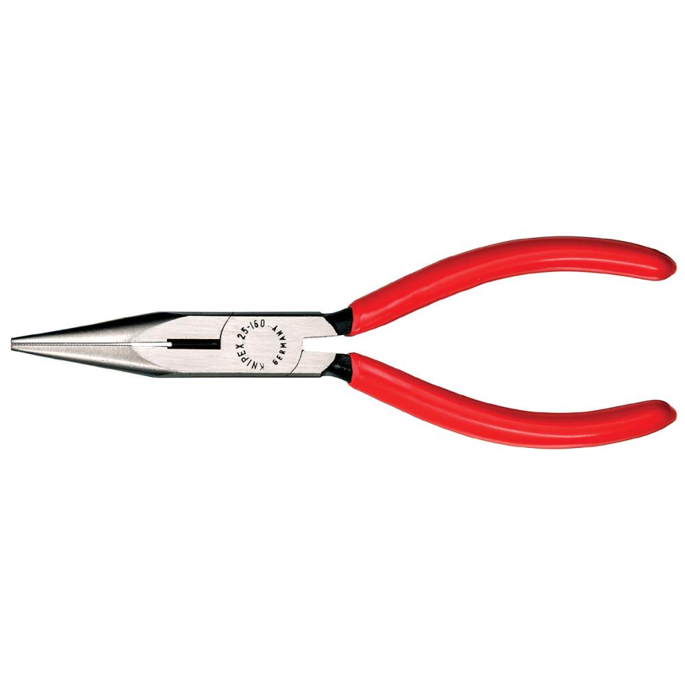 KNIPEX Spottang med flade, runde kæber og skær 160 mm