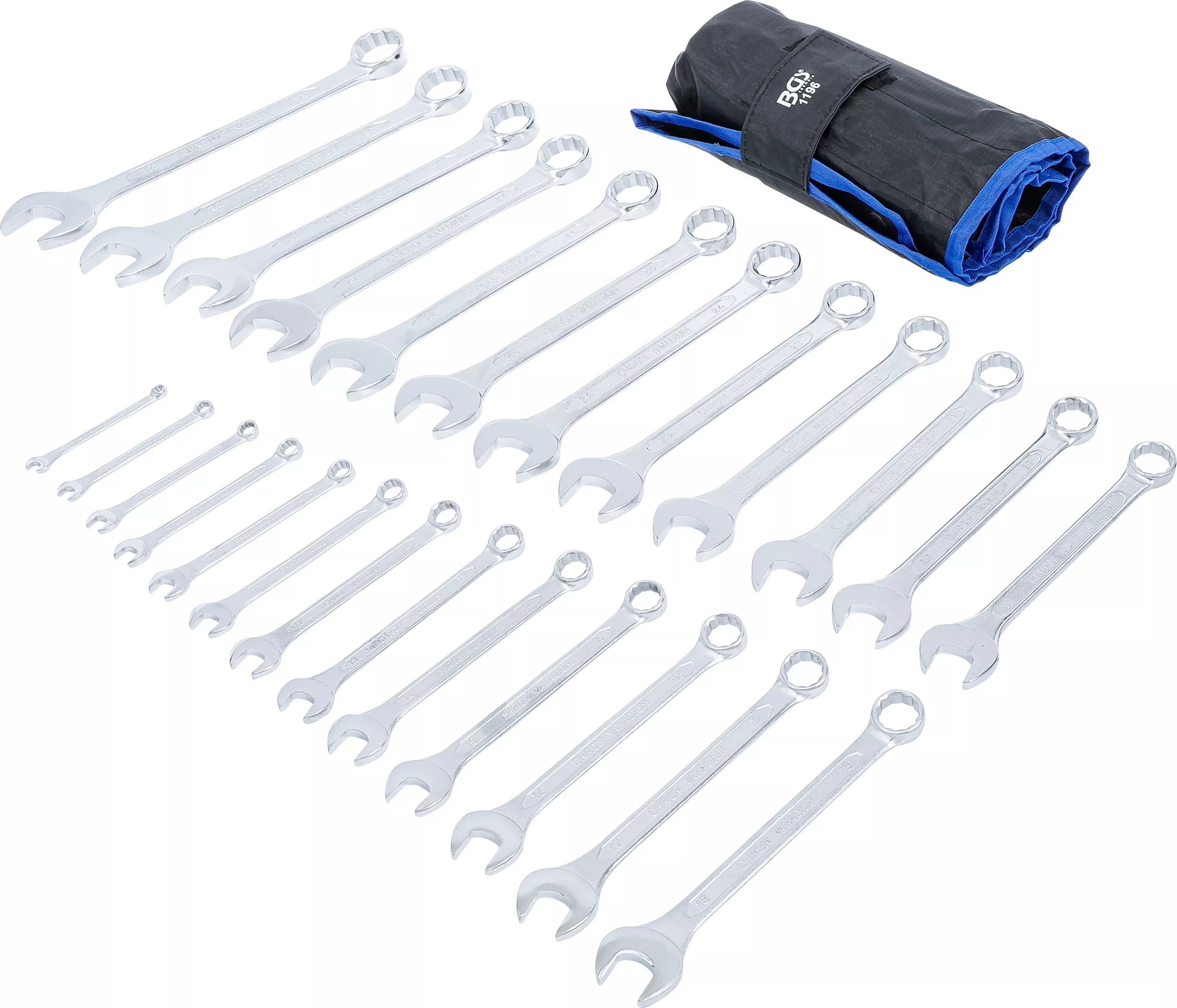 Ringgaffelnøglesæt | 6 - 32 mm | 25 dele