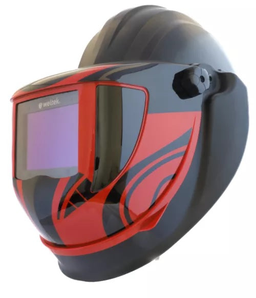WELTEK sikkerhedshjelm med svejsevisir XL Ægte farve