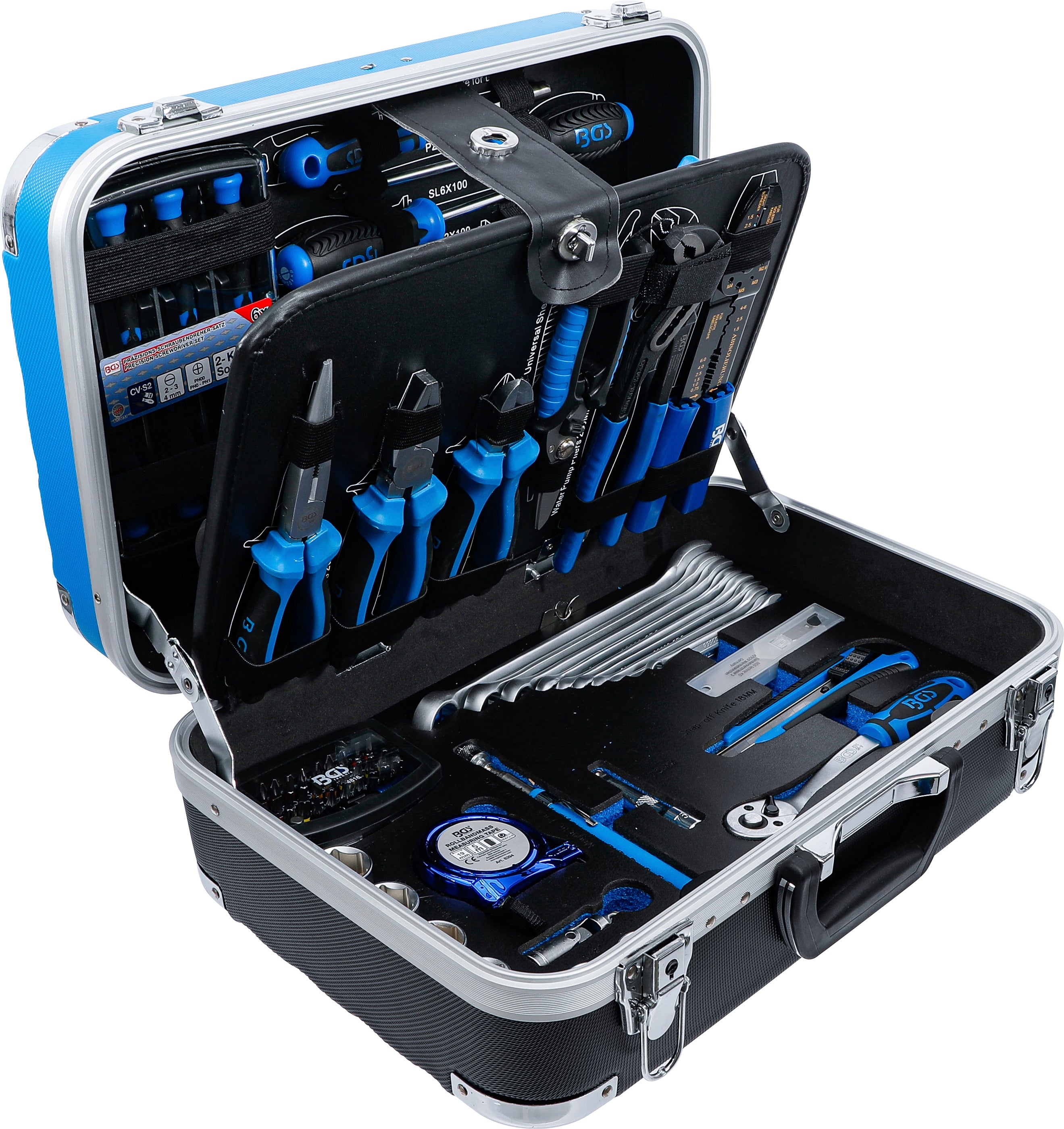 Universal værktøjskuffert | 106 dele