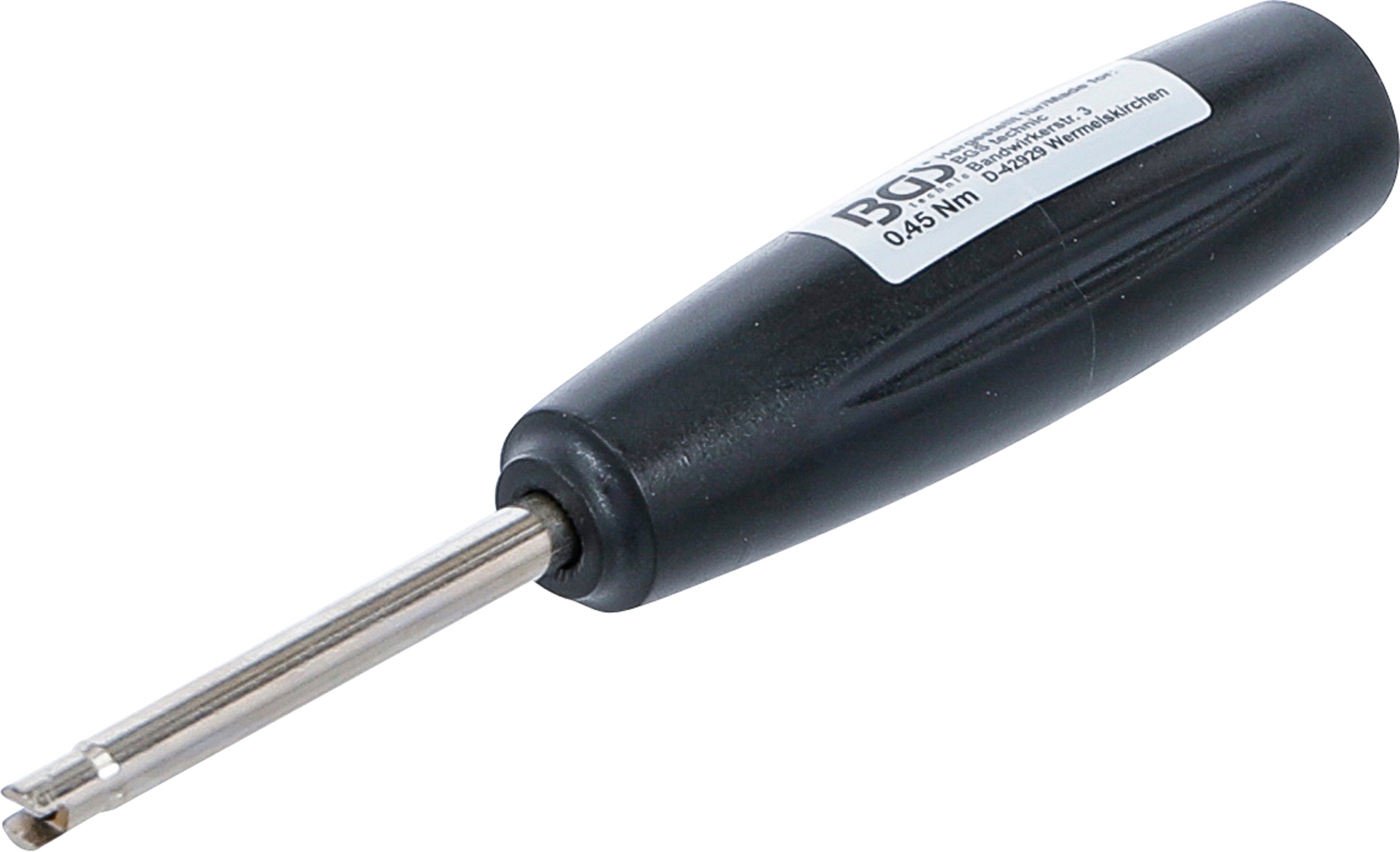 Momentskruetrækker til ventilindsatser | 0,45 Nm