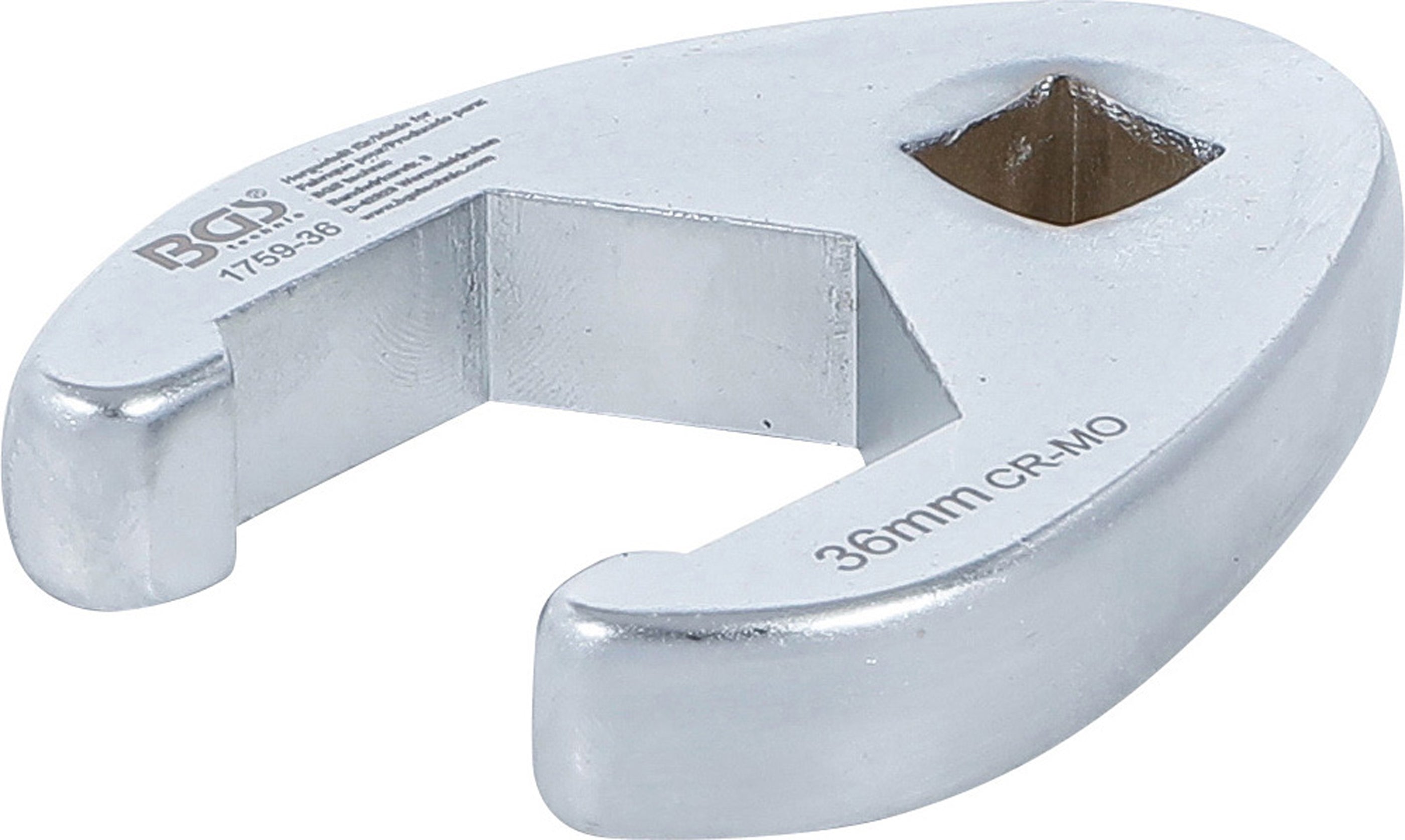 Kragefodsnøgle | 12,5 mm (1/2") | 36 mm