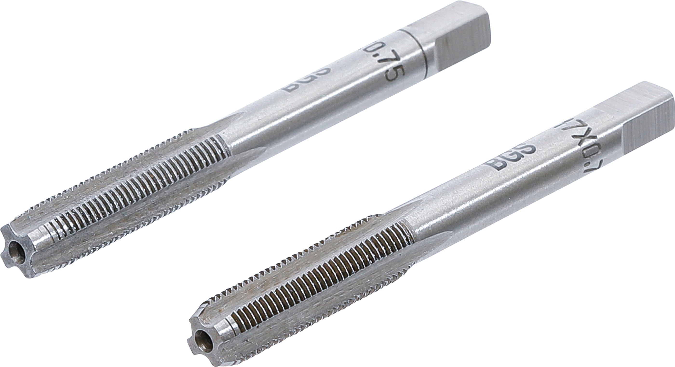 Gevindtap | for- og sletfræser | M7 x 0,75 mm | 2 stk.