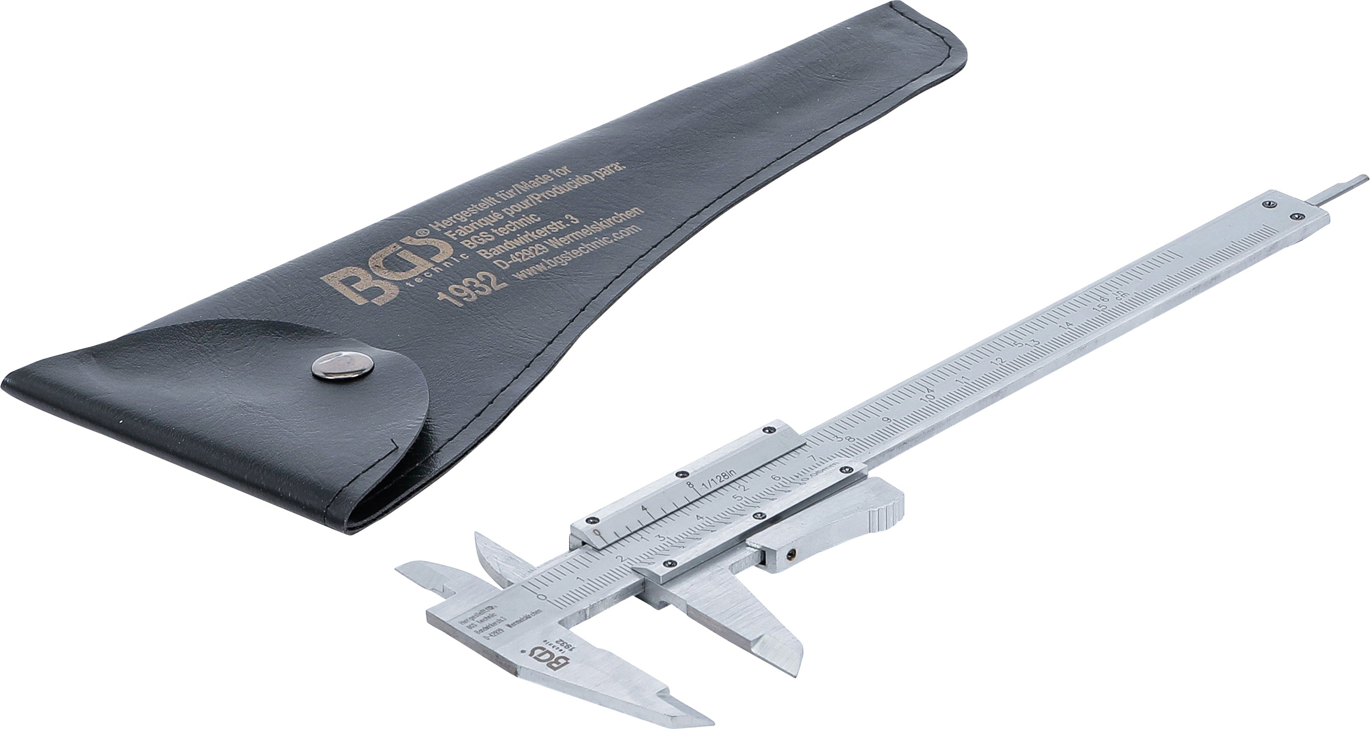 Præcisionsskydelære | 0 - 150 mm