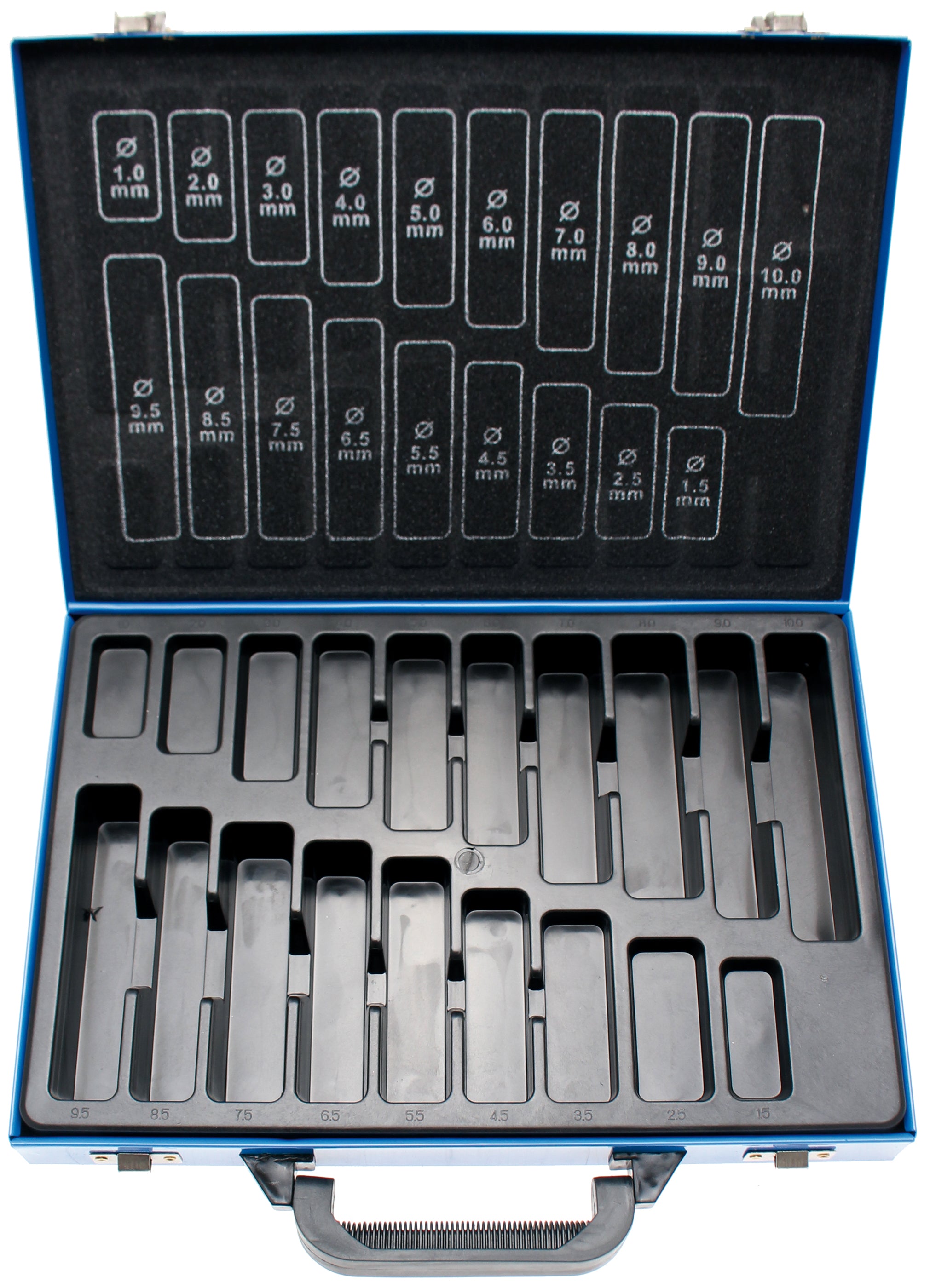 Tom låda av metall för BGS 1995