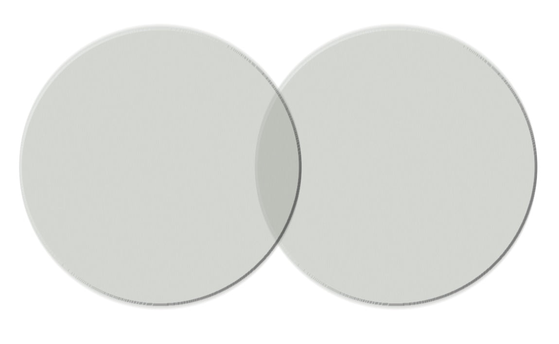 Skyddsglas Ø50mm klara plast