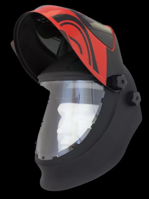 WELTEK skyddshjälm med svetsvisir XL True colour