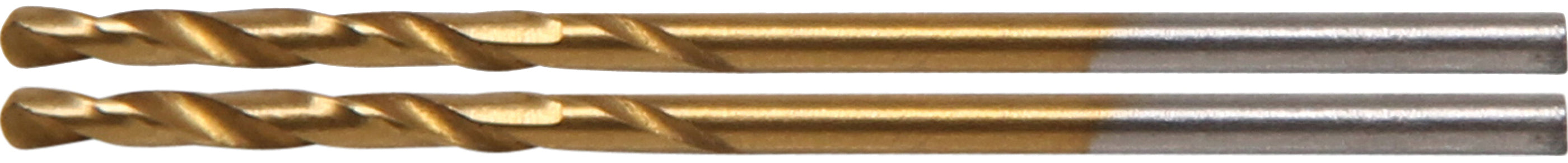Spiralborr | HSS-G | titan-nitrerat | 2,0 mm | 2 delar