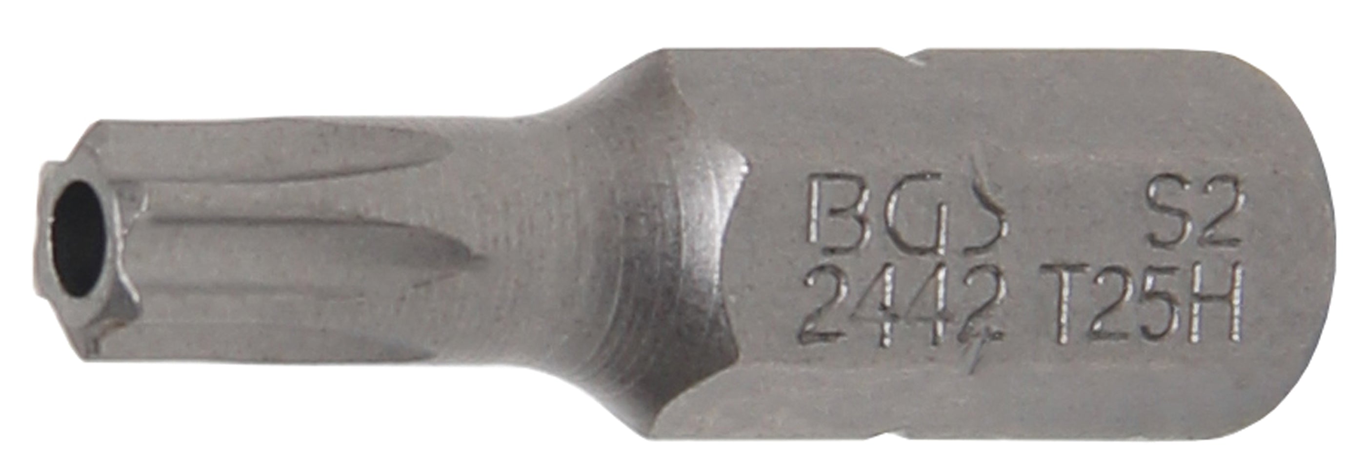 Bit | Længde 25 mm | Udvendig sekskant 6,3 mm (1/4") | T-profil (til Torx) med T25-boring