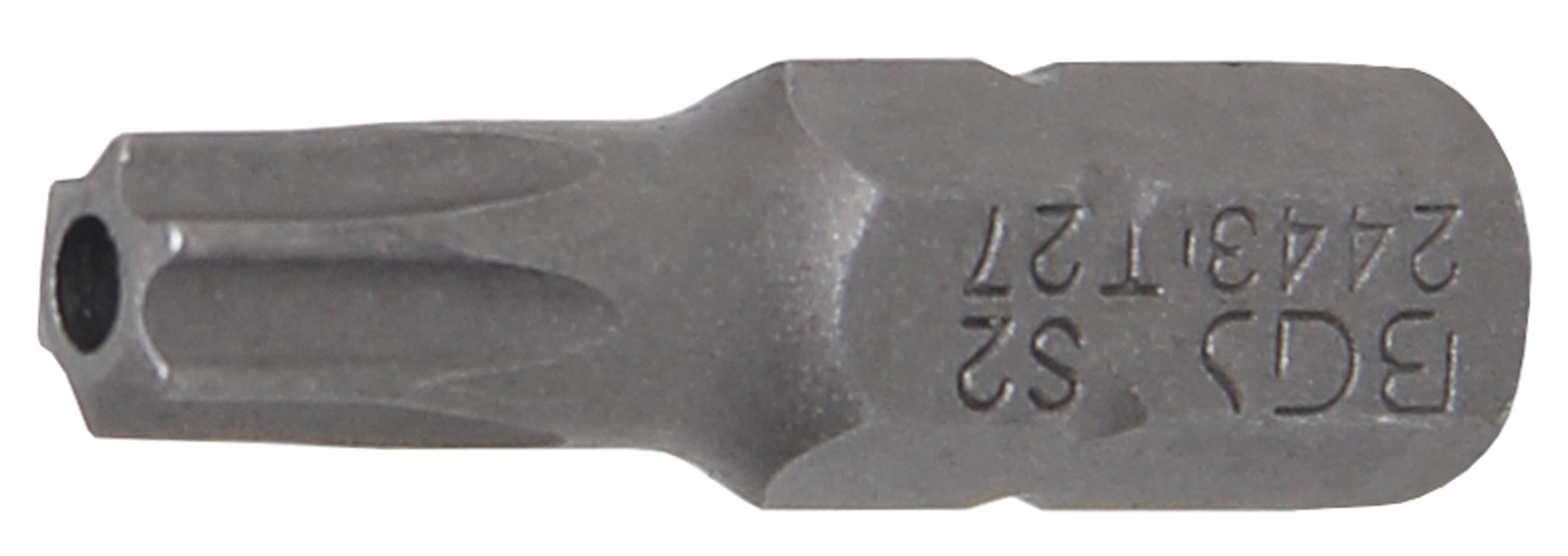 Bit | Længde 25 mm | Udvendig sekskant 6,3 mm (1/4") | T-profil (til Torx) med T27-boring
