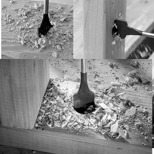 MANDREX Træboremaskine Lang SpeedXBit 15mm x 406mm