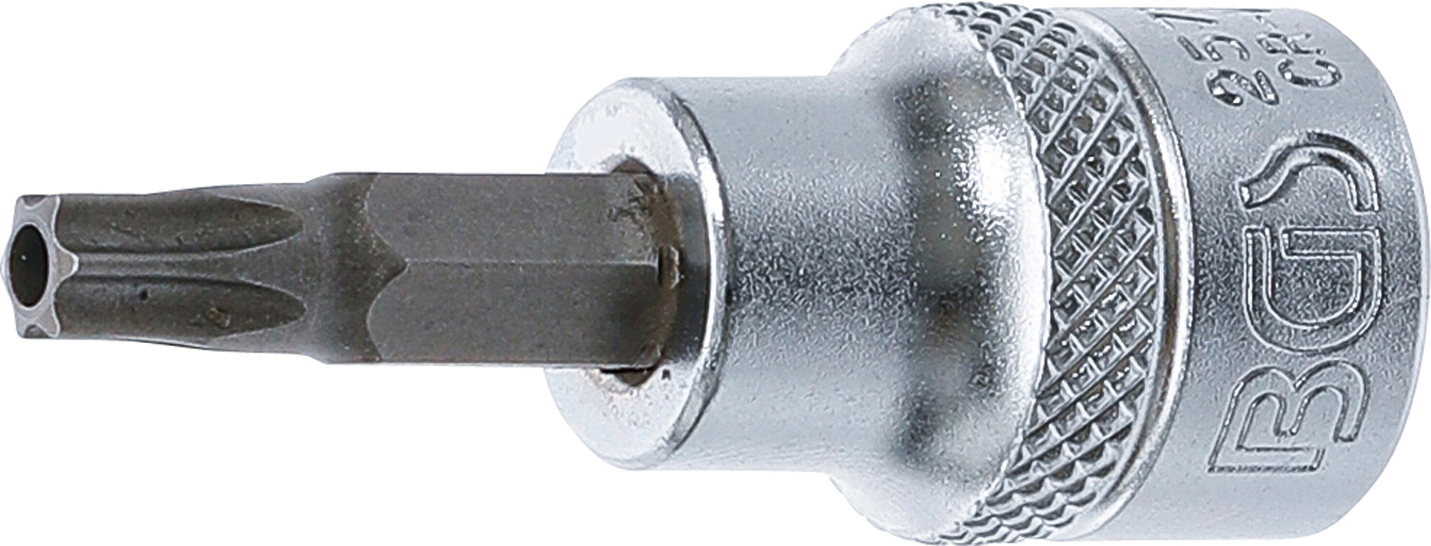Bitindsats | 10 mm (3/8") | T-profil (til Torx) med T30-boring