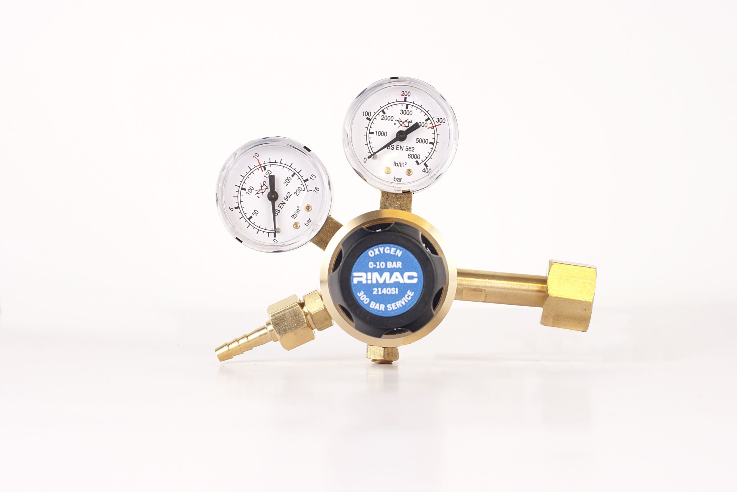 R!MAC Gasregulator Ilt maks. arbejdstryk 10 bar