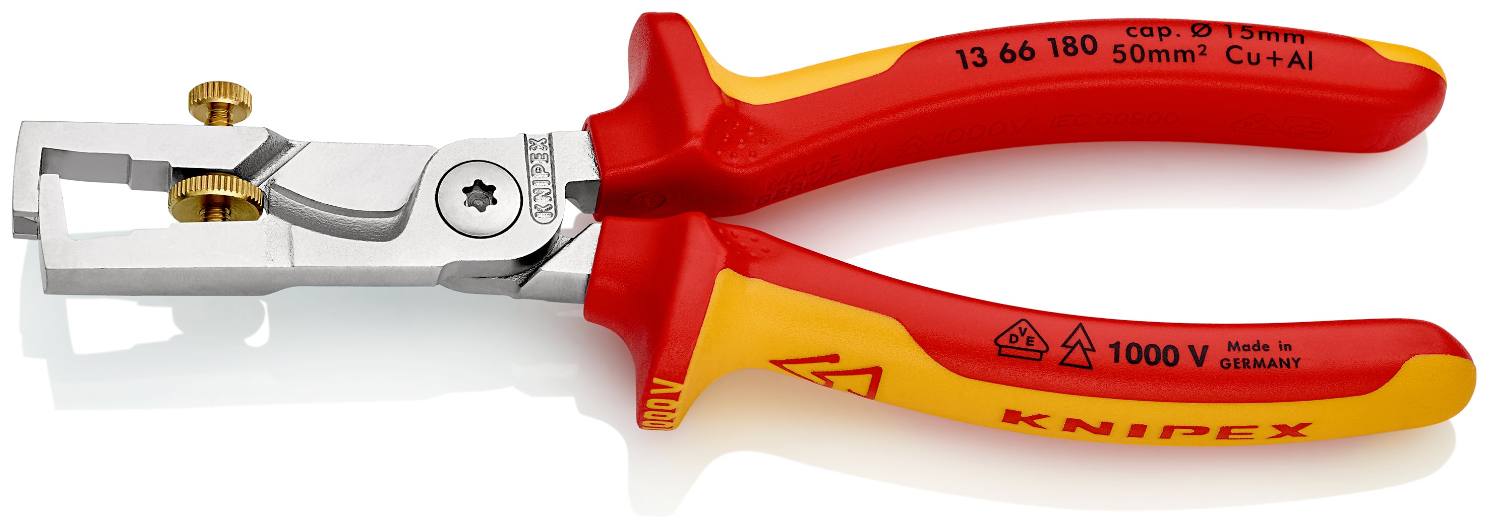 KNIPEX StriX® Afisoleringstang med kabelsaks