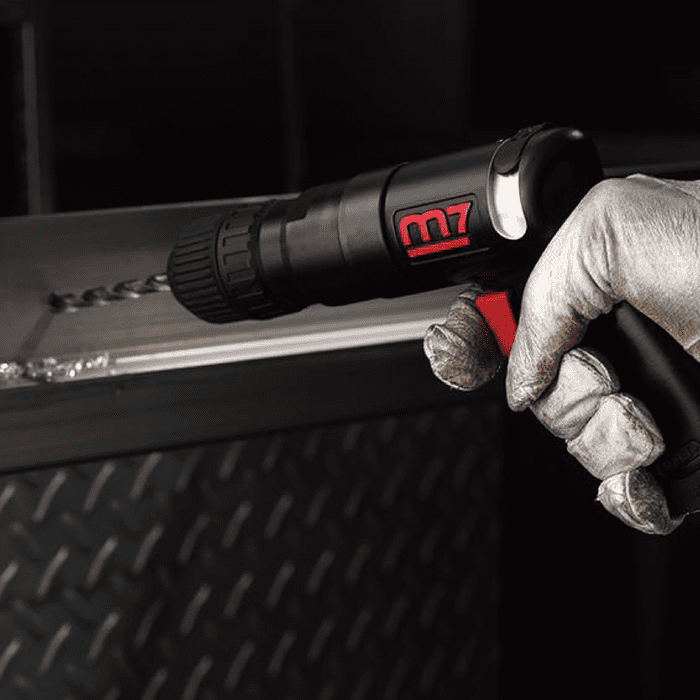 3/8" kraftig luftboremaskine med nøglefri borepatron