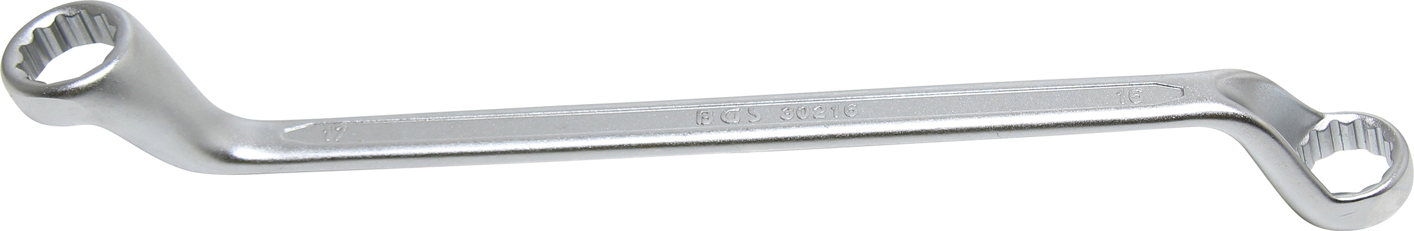 Dubbel-ringnyckel  | Djupt bockad | 16 x 17 mm