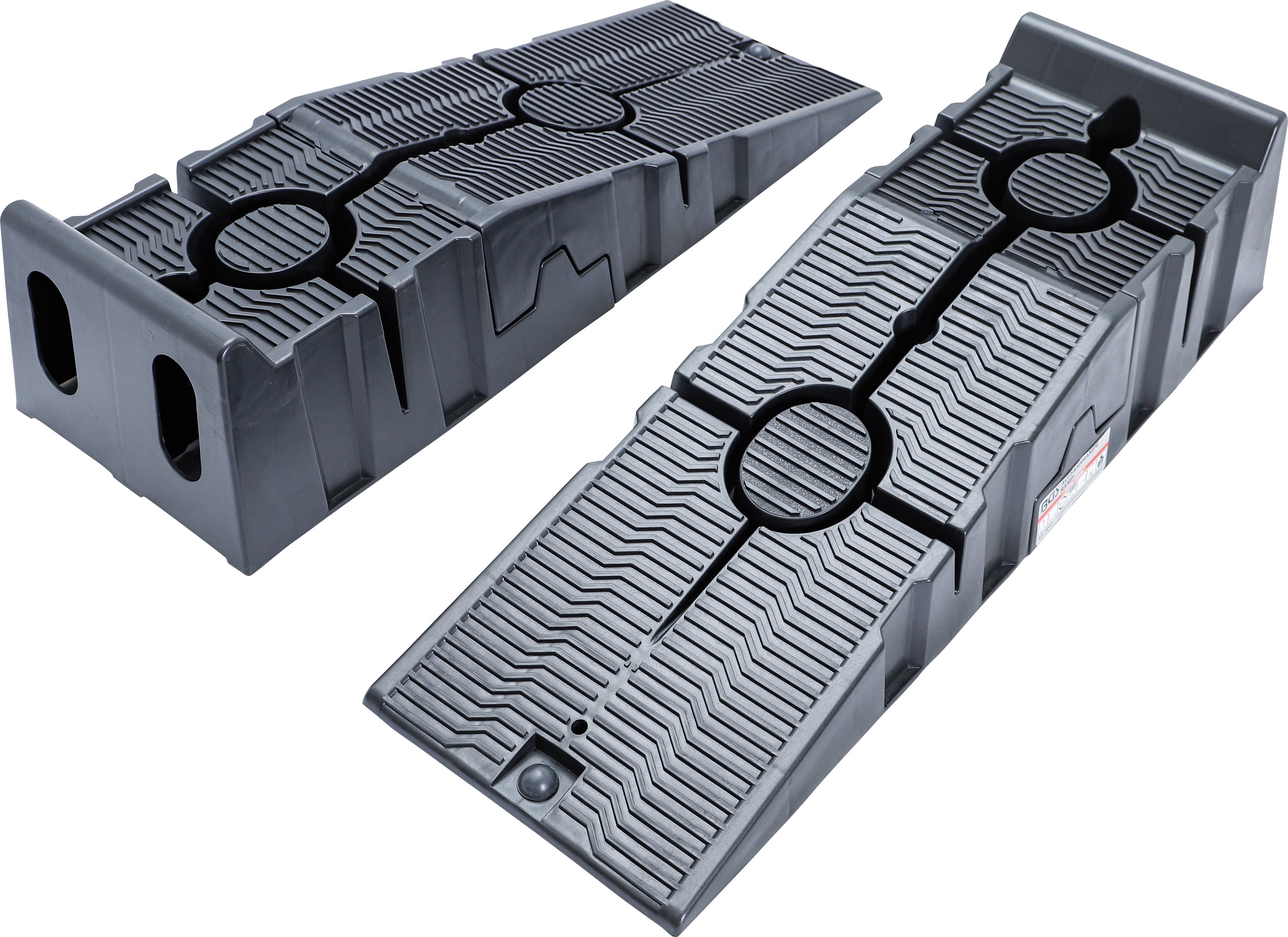 Kørselsrampesæt | Plastik | ekstra høj | 2 stk.