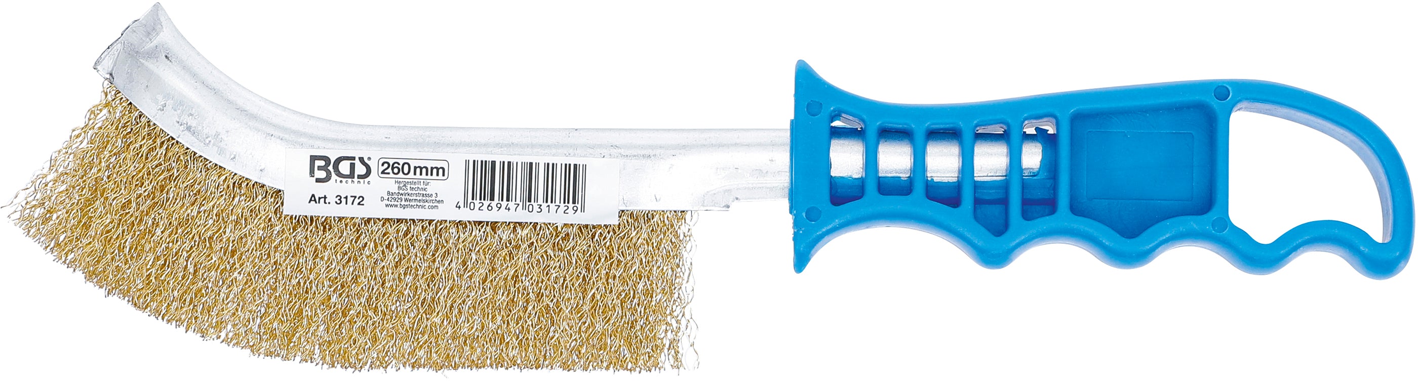 Trådborste | Mässingsöverdragen | 260 mm