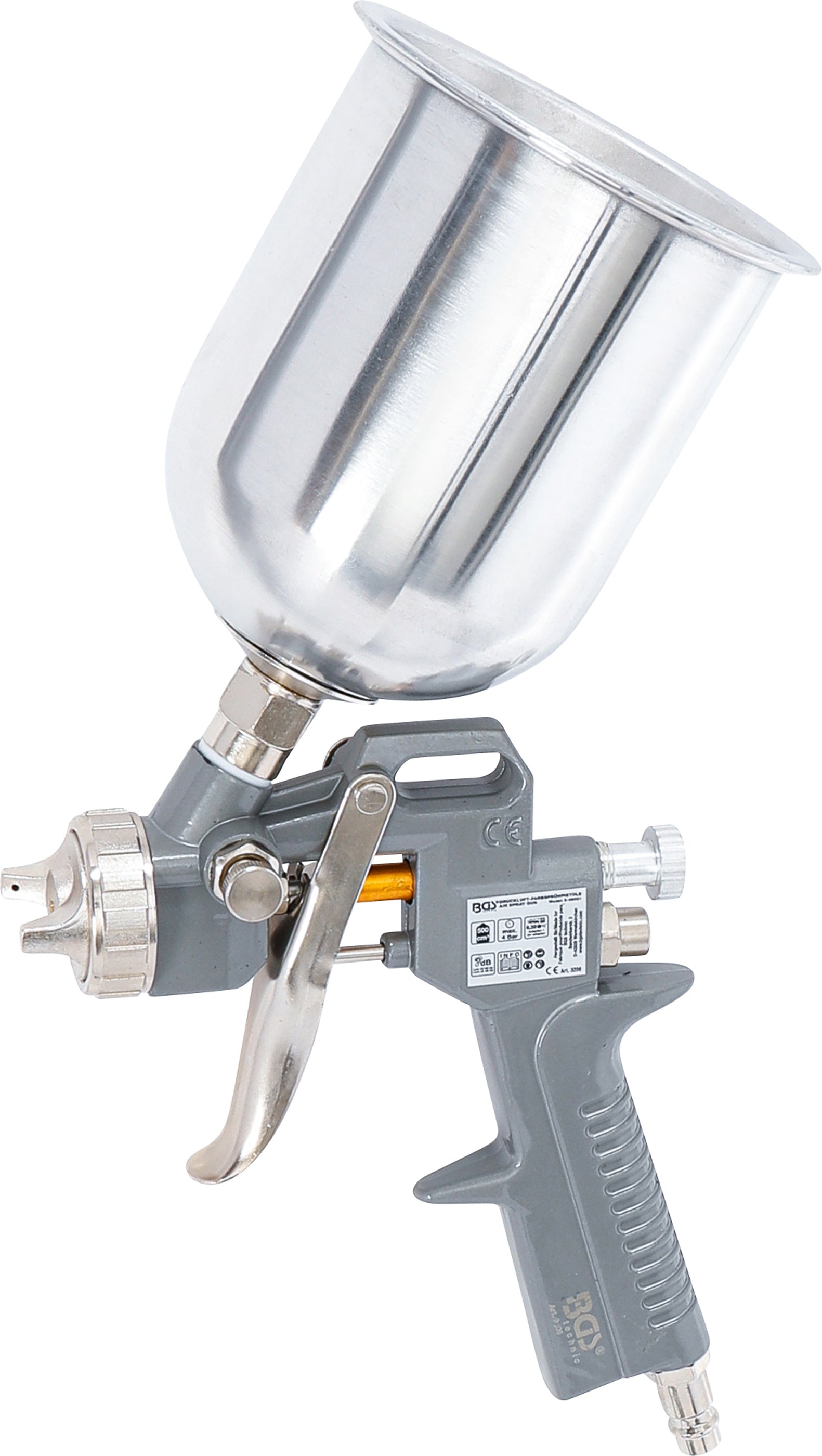 Trykluftsprøjtepistol | 500 cm³