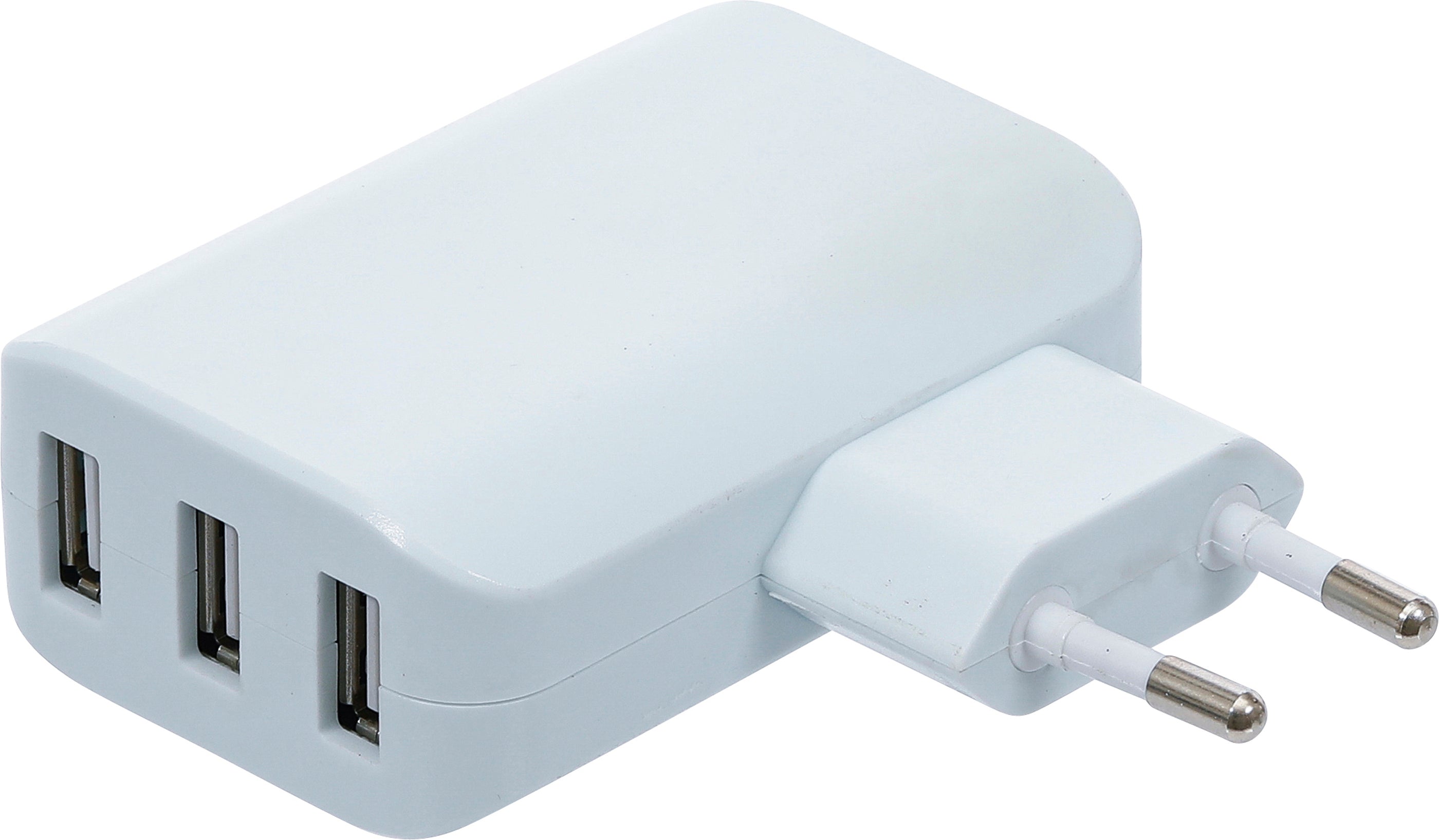 Universal USB-oplader | 3 USB-porte | maks. 3,4 A i alt maks. 2,4 A / USB | 110 - 240 V