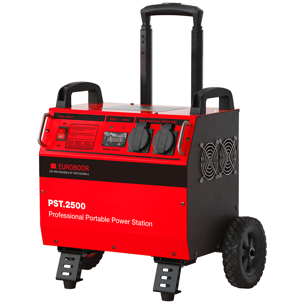 Euroboor Powerstation genopladelig maks. 3000w