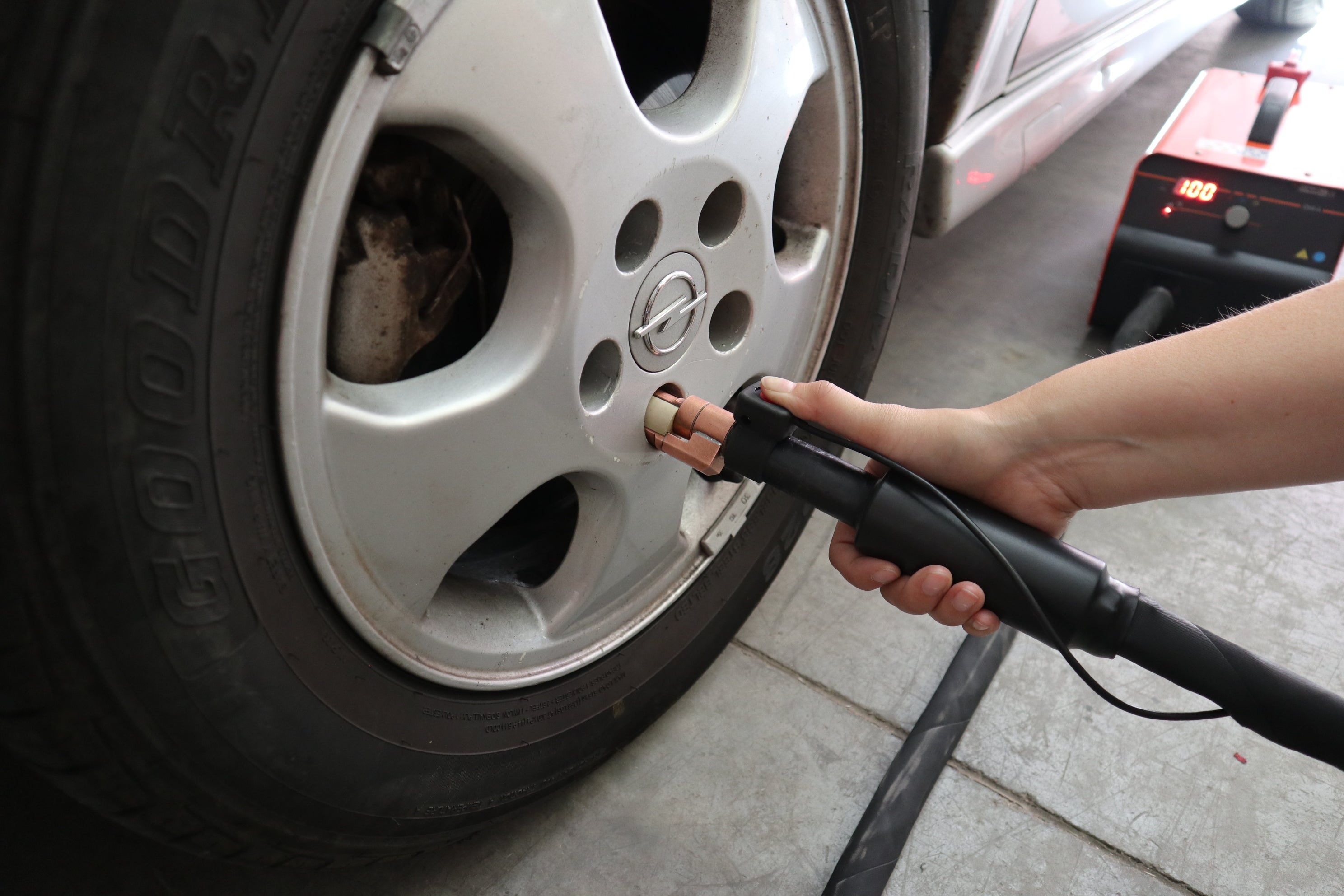 RIMAC Induktiondon för fälgar