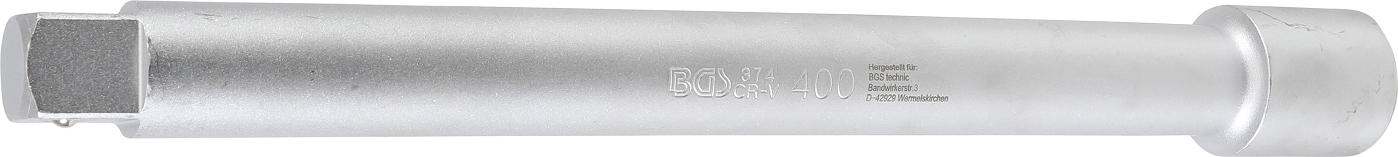 Forlænger | 25 mm (1") | 400 mm