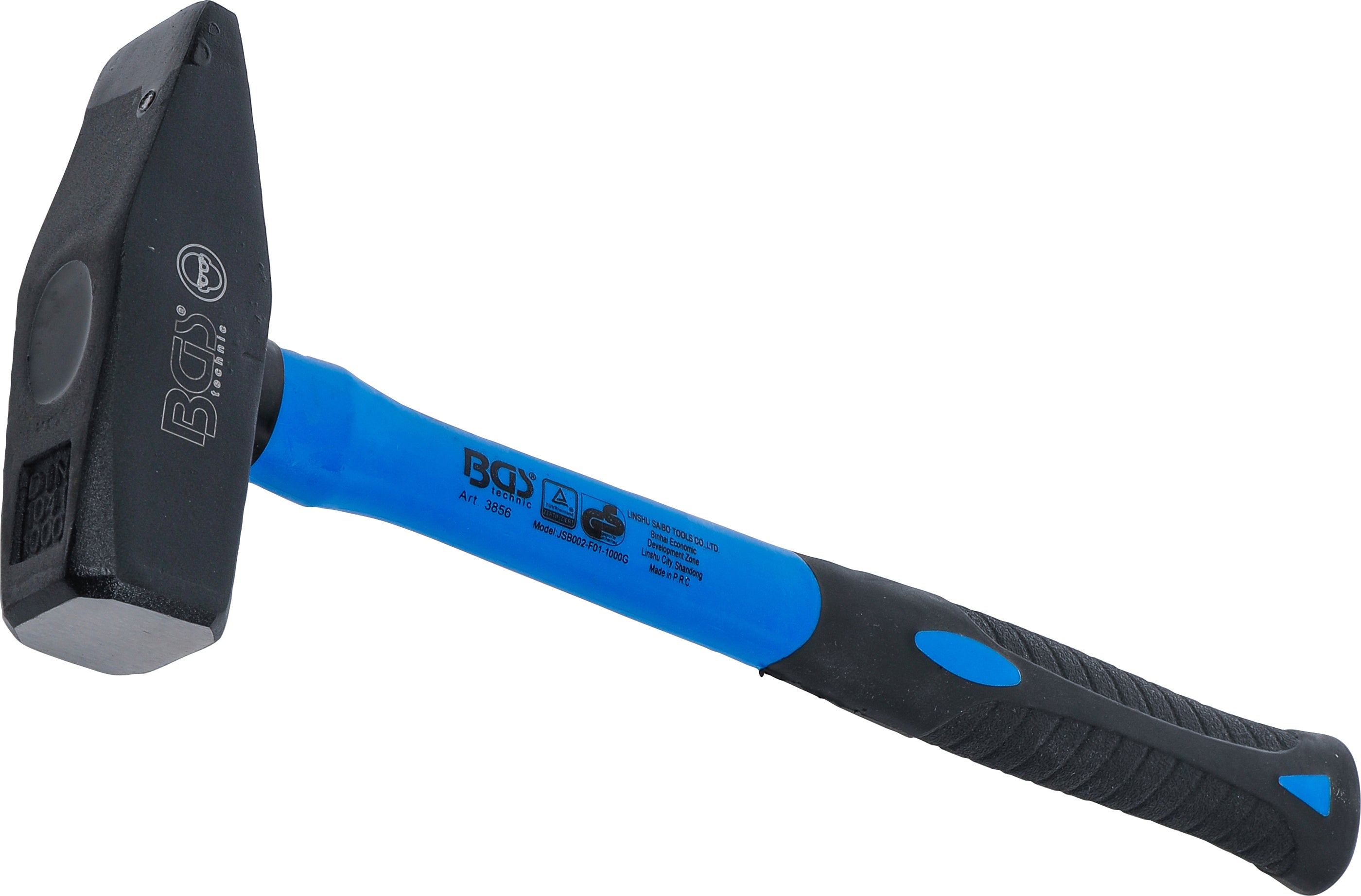 Pladehammer | Glasfiberhåndtag | DIN 1041 | 1000 g