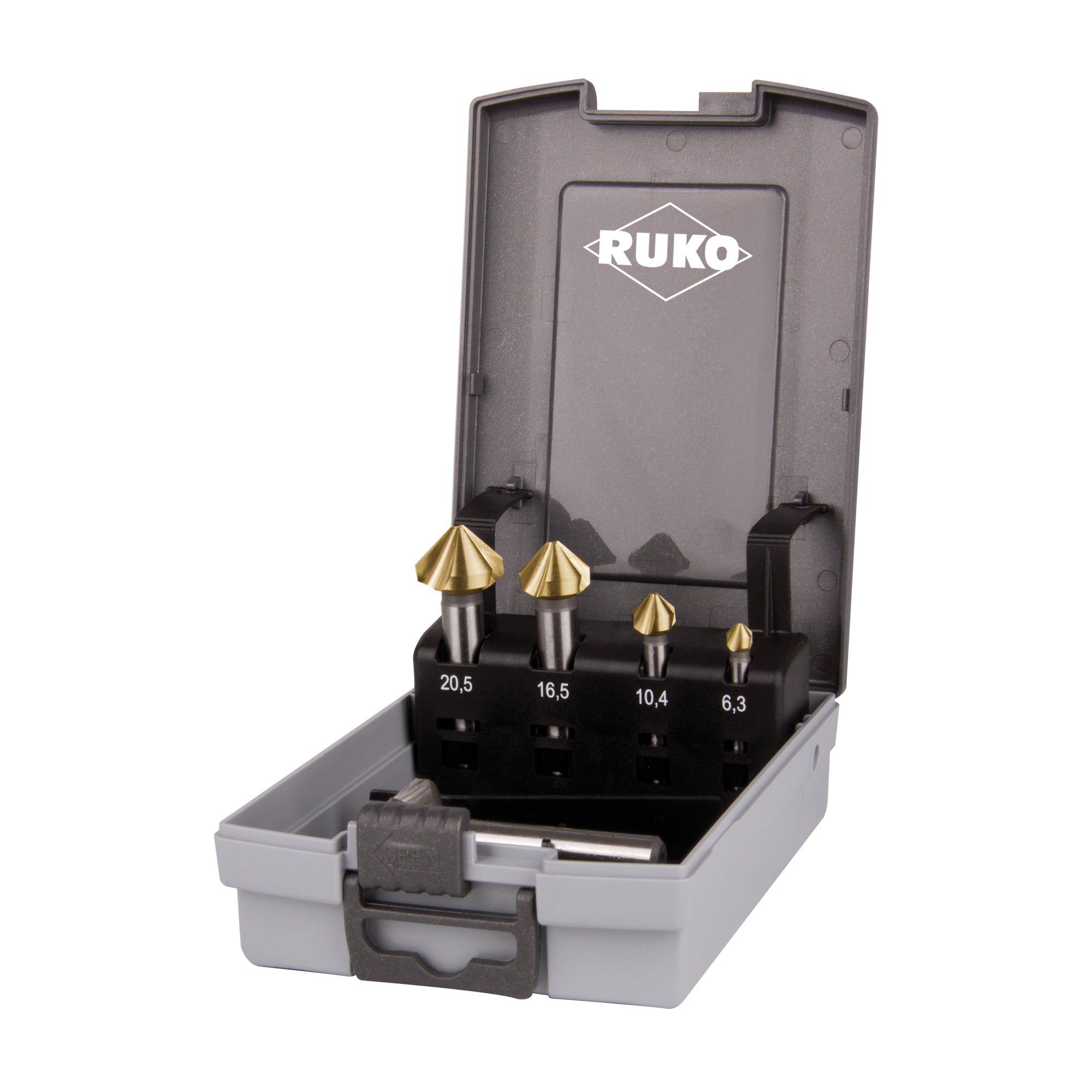 RUKO Forsænkningssæt TiN