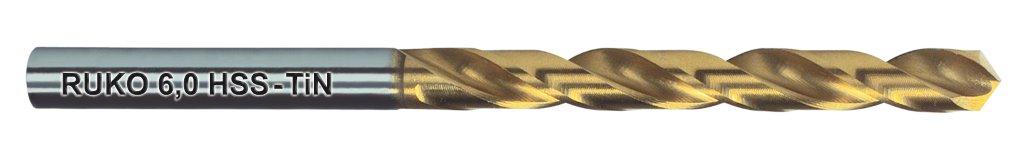RUKO Spiralborr DIN 338 Typ N, HSS-G TIN - 10,1 mm