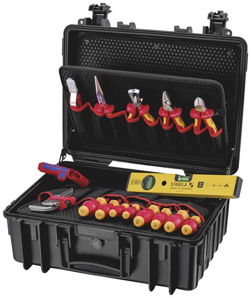 KNIPEX værktøjskuffert "Robust23 Start" EL, 24 dele