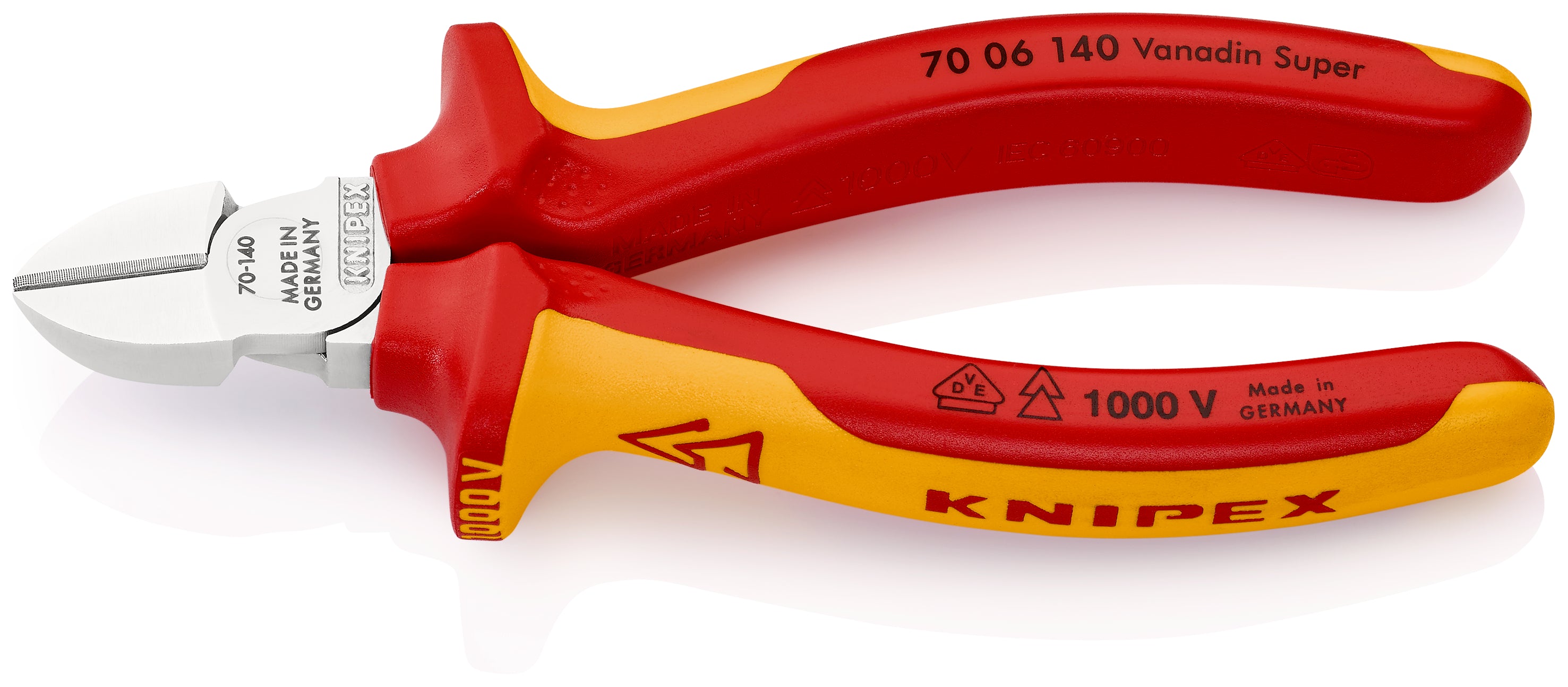 KNIPEX sideskærer 1000V 140 mm