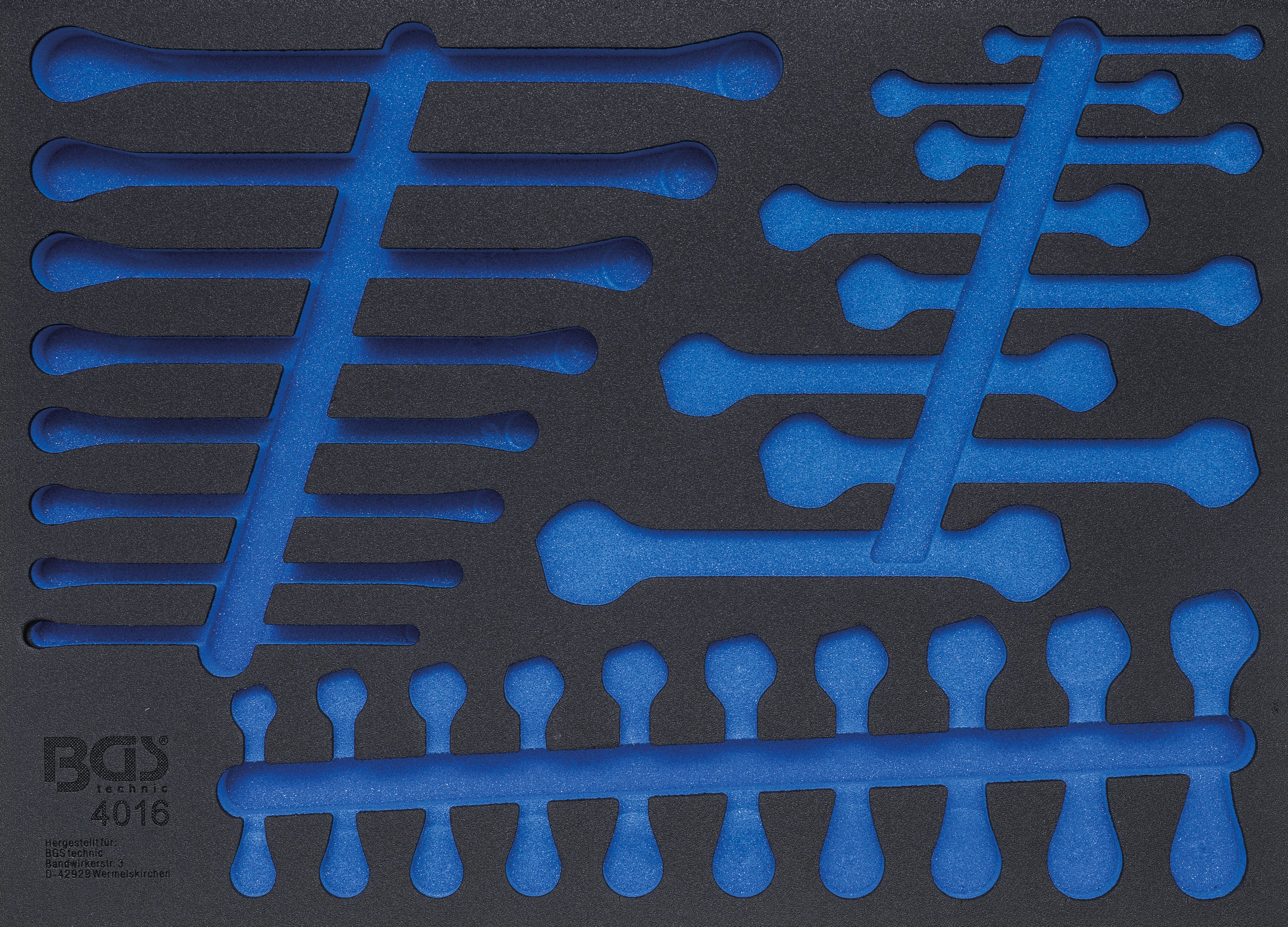 Værkstedsvognsindsats 3/3 | tom | til BGS 4016