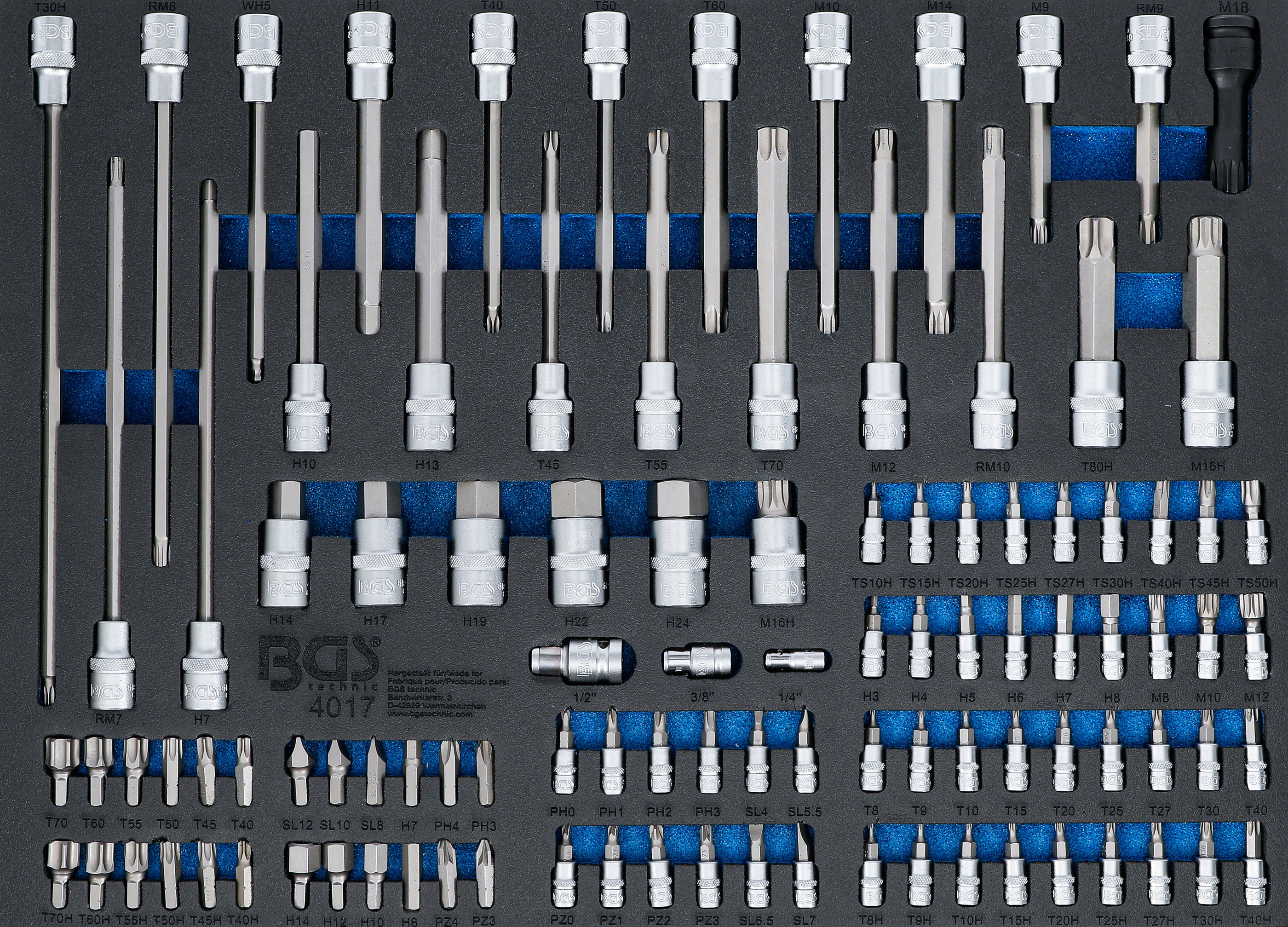 Værkstedsvognsindsats 3/3: Bits og bitindsatser | 104 dele