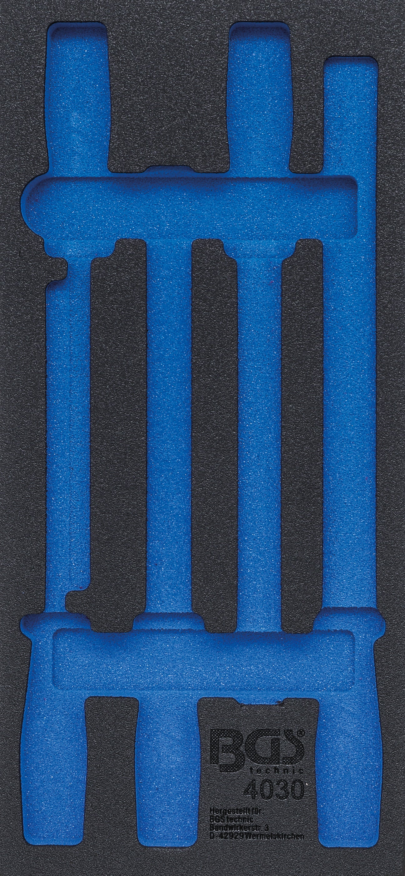 Værkstedsvognsindsats 1/3 | tom | til BGS 4030